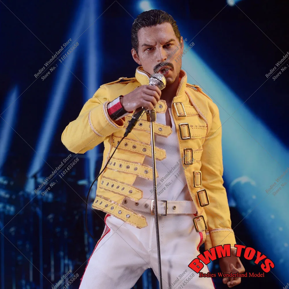 REDMAN TOYS KING RM061 1/6 Scale Queen RockBand KING Freddie Mercury 12'' Male Solider Action Figure Full Set Model Toys
REDMAN TOYS KING RM061 1/6 Scale Queen RockBand KING Freddie Mercury 12'' Male Solider Action Figure Full Set Model Toys