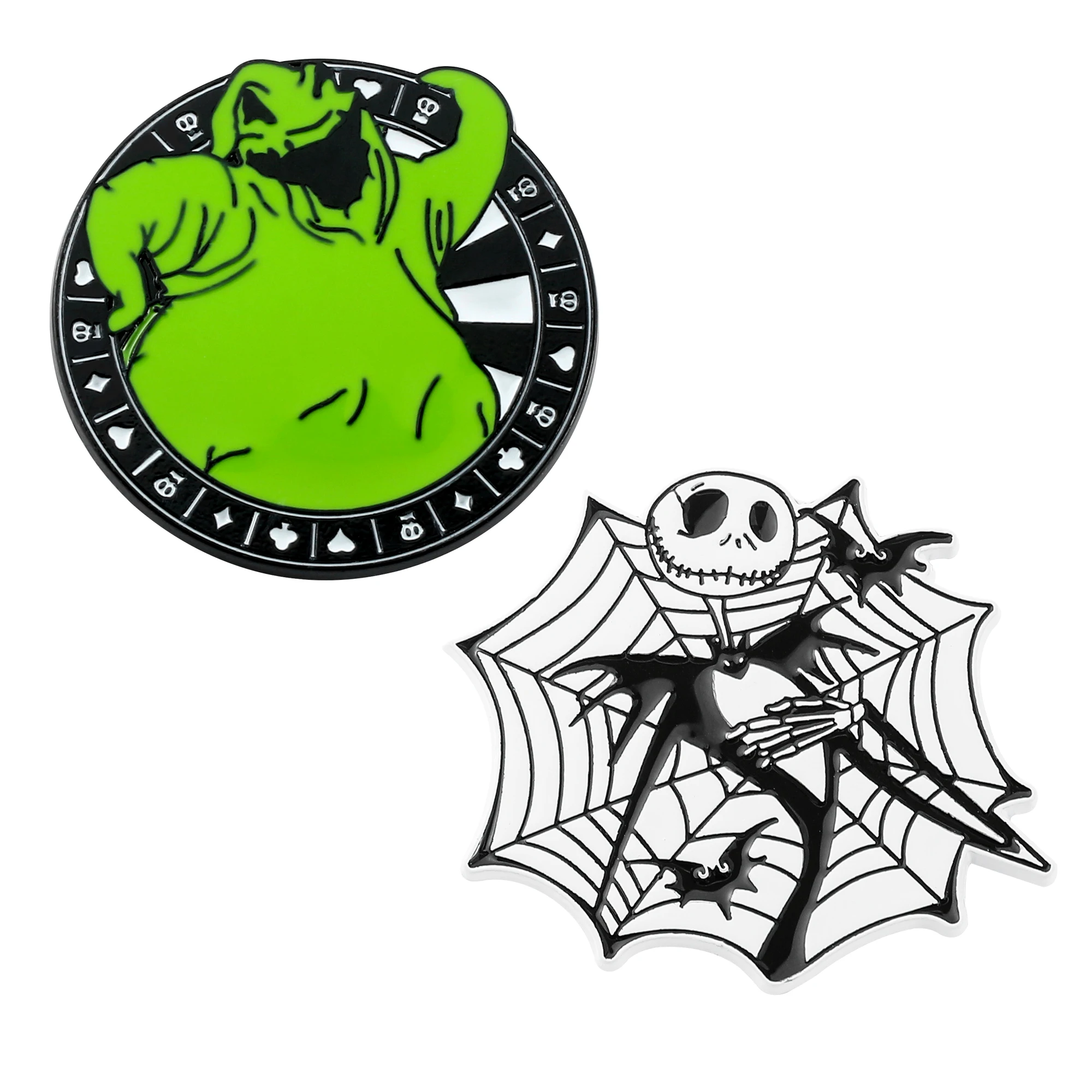 The Nightmare Before Christmas Enamel Pins Jack Cartoon Oogie Boogies Lapel Pin Halloween Brooch Backpack Jewelry Accessories
The Nightmare Before Christmas Enamel Pins Jack Cartoon Oogie Boogies Lapel Pin Halloween Brooch Backpack Jewelry Accessories
