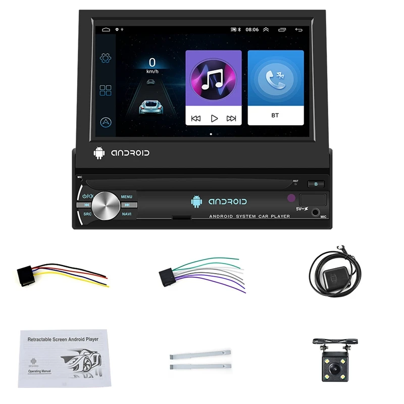 Автомагнитола 1 Din, 7-дюймовый выдвижной экран, стереоприемник с Bluetooth, мультимедийный плеер для Nissan, Toyota, Lada, Kia, Suzuki
Автомагнитола 1 Din, 7-дюймовый выдвижной экран, стереоприемник с Bluetooth, мультимедийный плеер для Nissan, Toyota, Lada, Kia, Suzuki