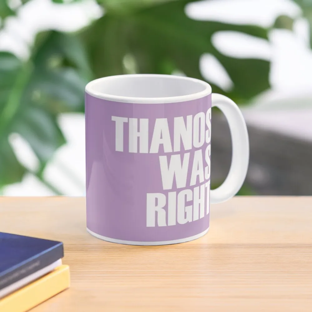 Thanos was right Coffee Mug Cups For Cafe Glass Cups Cold And Hot Thermal Glasses Ceramic Cups Mug
Thanos was right Coffee Mug Cups For Cafe Glass Cups Cold And Hot Thermal Glasses Ceramic Cups Mug