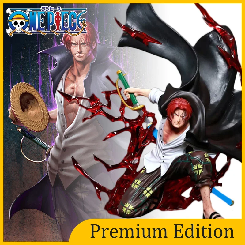 32cm One Piece Red Hair Shanks Anime Figurine GK Four Emperors Manga Statue PVC Action Figure Collectible Model Toys Ornaments
32cm One Piece Red Hair Shanks Anime Figurine GK Four Emperors Manga Statue PVC Action Figure Collectible Model Toys Ornaments