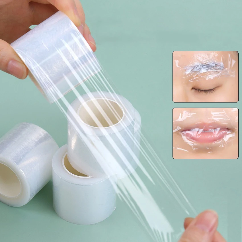 150M/Roll Tattoo Clear Wrap Cover Tape Preservative Film Face Eyebrow Lip Mask Permanent Makeup Skin Care Tools Tattoo Supplies
150M/Roll Tattoo Clear Wrap Cover Tape Preservative Film Face Eyebrow Lip Mask Permanent Makeup Skin Care Tools Tattoo Supplies