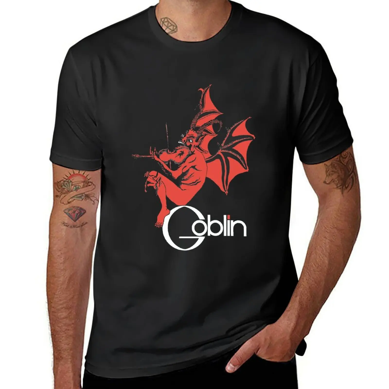 GOBLIN band progressive rock T-Shirt blanks summer top shirts graphic tees tees Short sleeve tee men
GOBLIN band progressive rock T-Shirt blanks summer top shirts graphic tees tees Short sleeve tee men