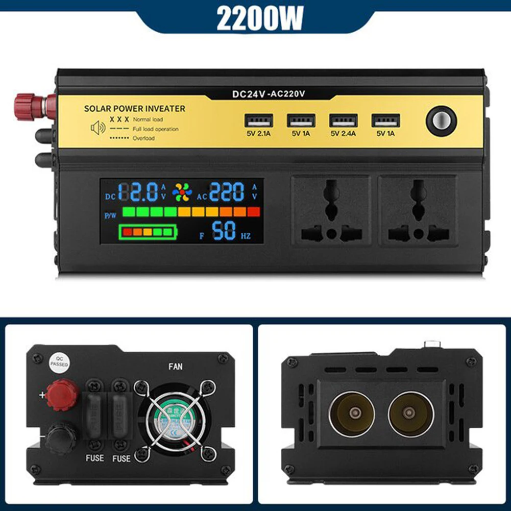High Quality Car Power Inverter Solar Inverter 12000W Long Lasting Practical Pure Sine Wave Solar With Transformer Function
High Quality Car Power Inverter Solar Inverter 12000W Long Lasting Practical Pure Sine Wave Solar With Transformer Function