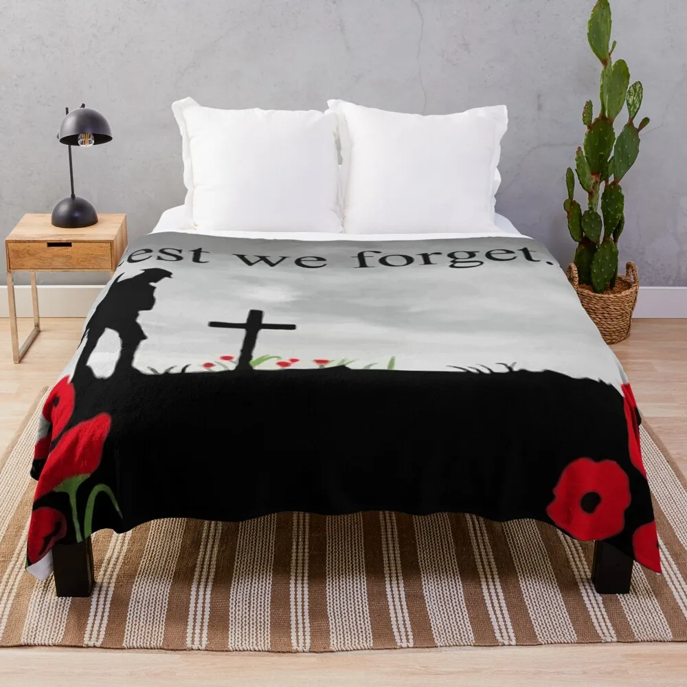 Lest We Forget - Remembrance Day Throw Blanket Thermal Giant Sofa Sofa Luxury Brand Blankets
Lest We Forget - Remembrance Day Throw Blanket Thermal Giant Sofa Sofa Luxury Brand Blankets