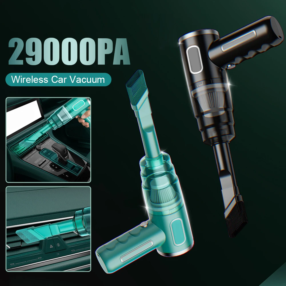 29000Pa Portable Mini Car Vacuum Cleaner Wireless Handheld Wet and Dry Automatic Vacuum Cleaner for Car Home Office
29000Pa Portable Mini Car Vacuum Cleaner Wireless Handheld Wet and Dry Automatic Vacuum Cleaner for Car Home Office