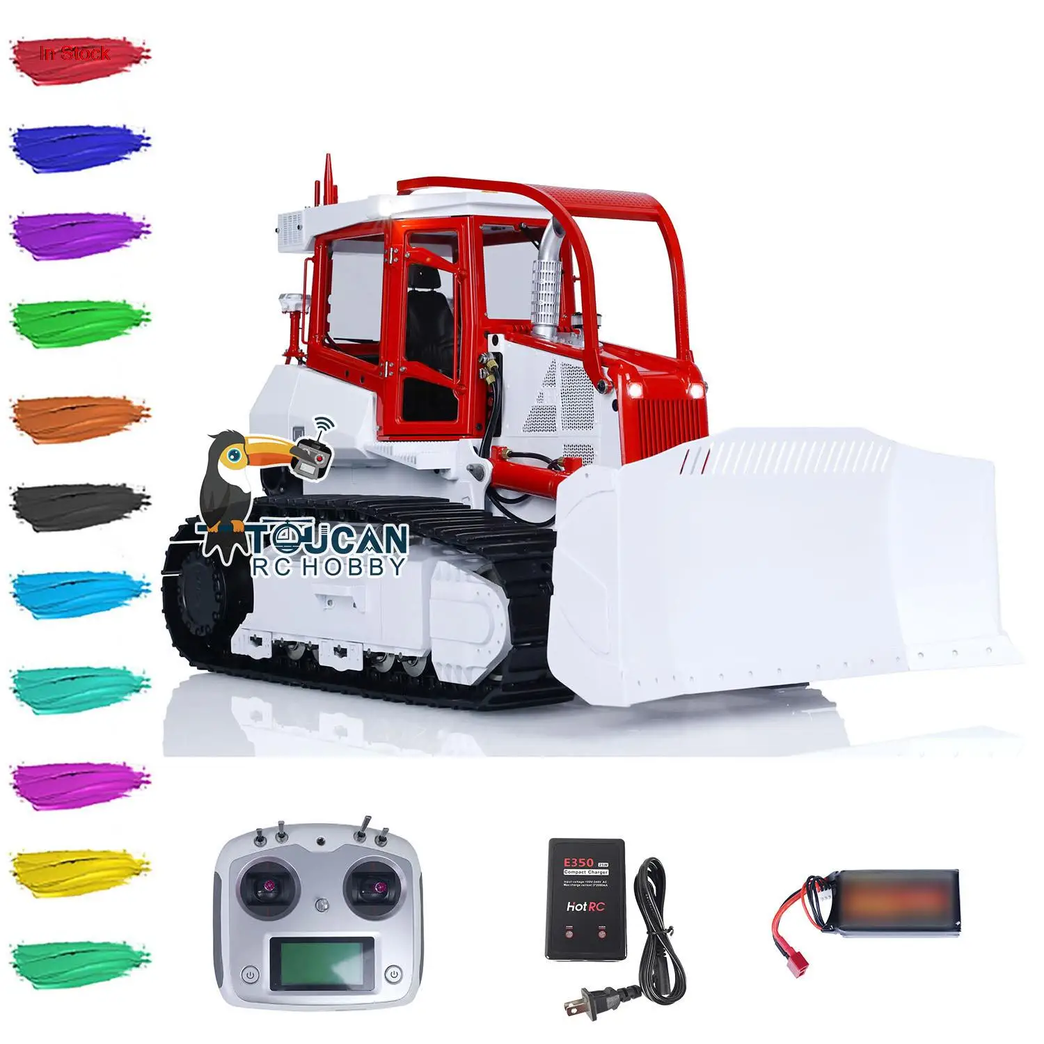 LESU 1/14 Metal RC Hydraulic Dozer Aoue 850K TOUCAN RC HOBBY RTR DIY Painted Finished Controlled Bulldozer Trucks Model THZH1661
LESU 1/14 Metal RC Hydraulic Dozer Aoue 850K TOUCAN RC HOBBY RTR DIY Painted Finished Controlled Bulldozer Trucks Model THZH1661