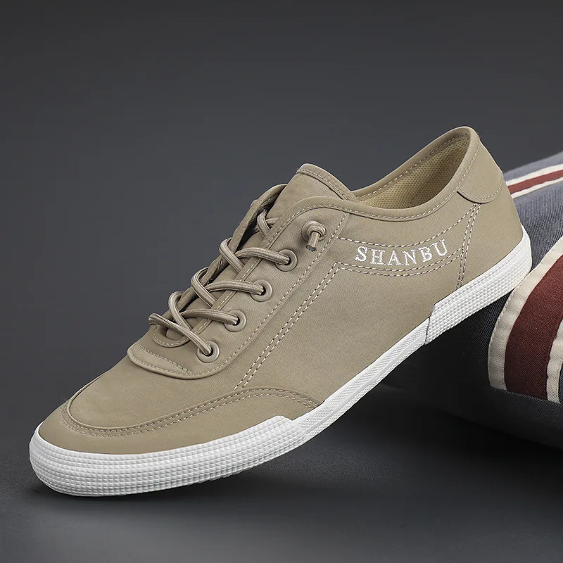 Men Canvas Shoes Fashion Solid Color Vulcanized Shoes Lace-up Casual Shoes Men Sneakers Tenis Masculino Zapatillas Hombre DM-171
Men Canvas Shoes Fashion Solid Color Vulcanized Shoes Lace-up Casual Shoes Men Sneakers Tenis Masculino Zapatillas Hombre DM-171