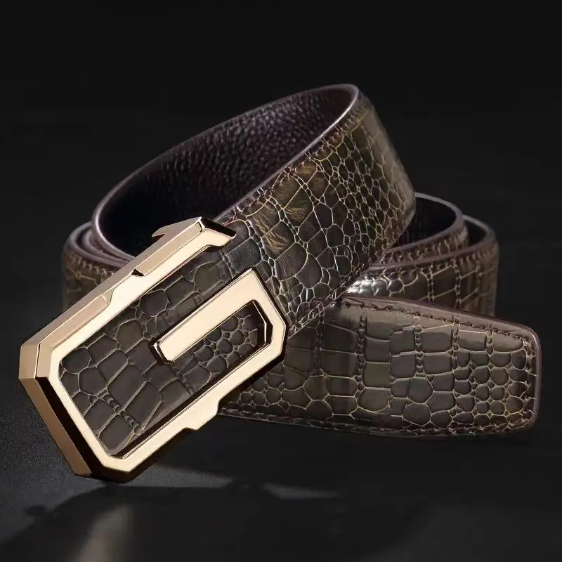 Men's Slide Buckle Business Simple Casual Leather Male Luxury Fashionable Belt For Men
Men's Slide Buckle Business Simple Casual Leather Male Luxury Fashionable Belt For Men