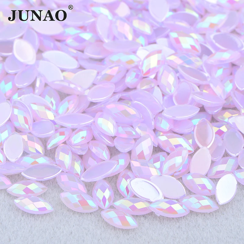 JUNAO 1000Pcs 3*6mm 4*8mm Light Purple AB Acrylic Rhinestone Horse Eye Strass Applique Non Hotfix Stone For Manicure Crafts
JUNAO 1000Pcs 3*6mm 4*8mm Light Purple AB Acrylic Rhinestone Horse Eye Strass Applique Non Hotfix Stone For Manicure Crafts