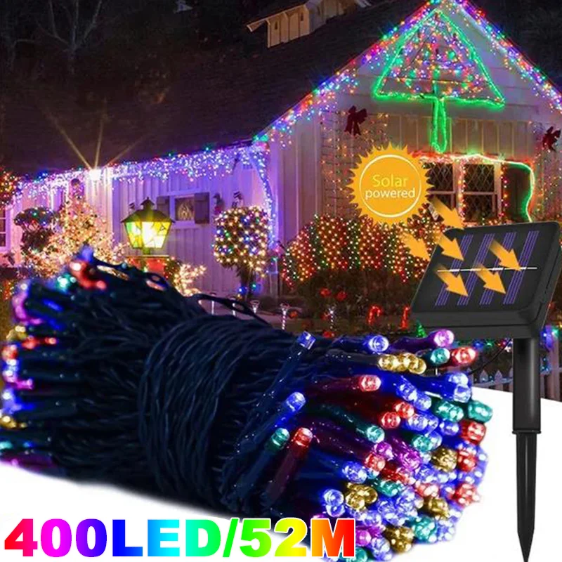 String Solar Lights Outdoor LED Fairy Garden Waterproof Lamps Garland For Christmas Xmas Holiday Party Home Lighting Decoration
String Solar Lights Outdoor LED Fairy Garden Waterproof Lamps Garland For Christmas Xmas Holiday Party Home Lighting Decoration