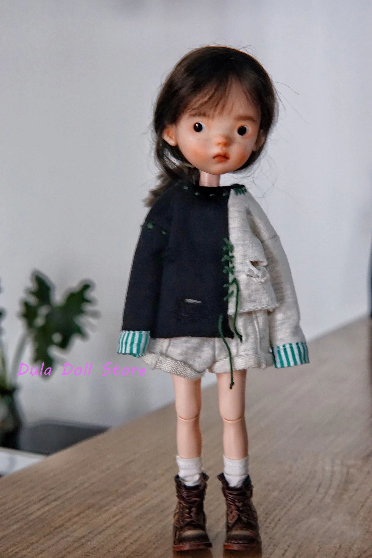 

Dula Doll Clothes Dress Tattered splicing Trouser set Blythe ob24 ob22 Azone Licca ICY JerryB 1/6 Bjd Doll Accessories