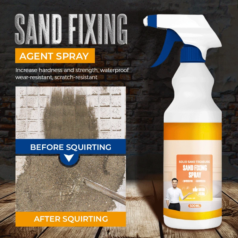 Sand Fixing Agent Wall Protection Spray Pavement Wall Repair Glue Wall Crack Repair Agent Wall Peeling Graffiti Gap Repair Tool
Sand Fixing Agent Wall Protection Spray Pavement Wall Repair Glue Wall Crack Repair Agent Wall Peeling Graffiti Gap Repair Tool