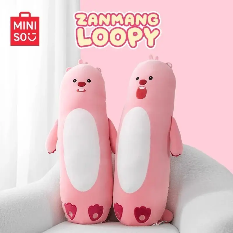 Подушка Miniso Zanmang Loopy для девушек, большая подушка 80 см, милый крахмал, кишечник, плюшевая игрушка, длинная кукла для сна, подушки для спальни
Подушка Miniso Zanmang Loopy для девушек, большая подушка 80 см, милый крахмал, кишечник, плюшевая игрушка, длинная кукла для сна, подушки для спальни