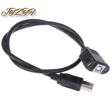 JTZTF USB 2.0 Type B Male to Type B Female Printer Extension Cable With Panel Mount Screw Hole 30cm 50cm 100cm
JTZTF USB 2.0 Type B Male to Type B Female Printer Extension Cable With Panel Mount Screw Hole 30cm 50cm 100cm