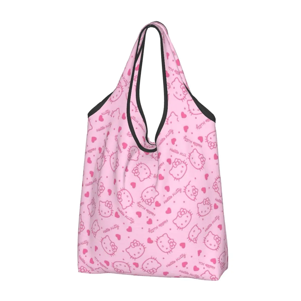 Custom Hello Kitty Cartoon Shopping Bag Women Portable Big Capacity Grocery Sanrio Tote Shopper Bags
Custom Hello Kitty Cartoon Shopping Bag Women Portable Big Capacity Grocery Sanrio Tote Shopper Bags
