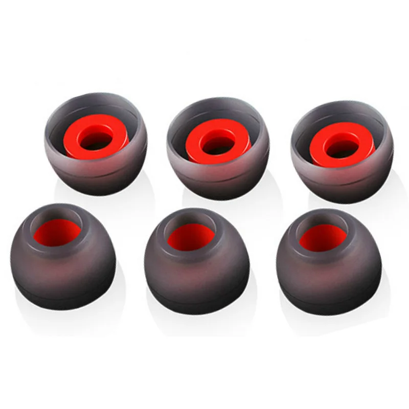 

3 Pairs(6pcs) 1 Pair L M S In Ear Tips Earbuds Earphone Silicone Eartips/Ear Sleeve/Ear Tip/Earbuds For KZ Earphone LZ A4 DZ9