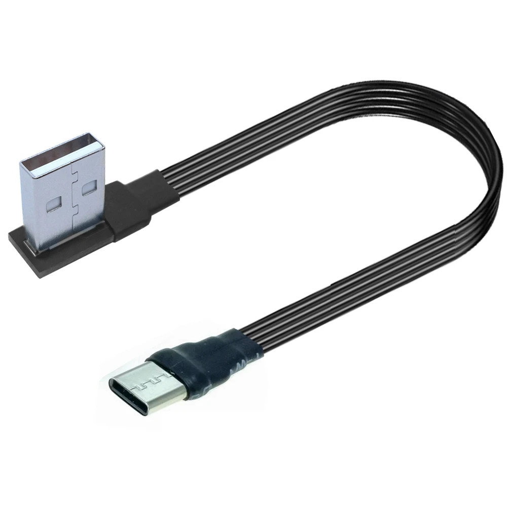 2M 3M USB-C Type C Male straighten/UP Down Angled 90 Degree to USB 2.0 Male Data Cable USB Type-c Flat Cable 0.1m/0.2m/0.5m/1m
2M 3M USB-C Type C Male straighten/UP Down Angled 90 Degree to USB 2.0 Male Data Cable USB Type-c Flat Cable 0.1m/0.2m/0.5m/1m
