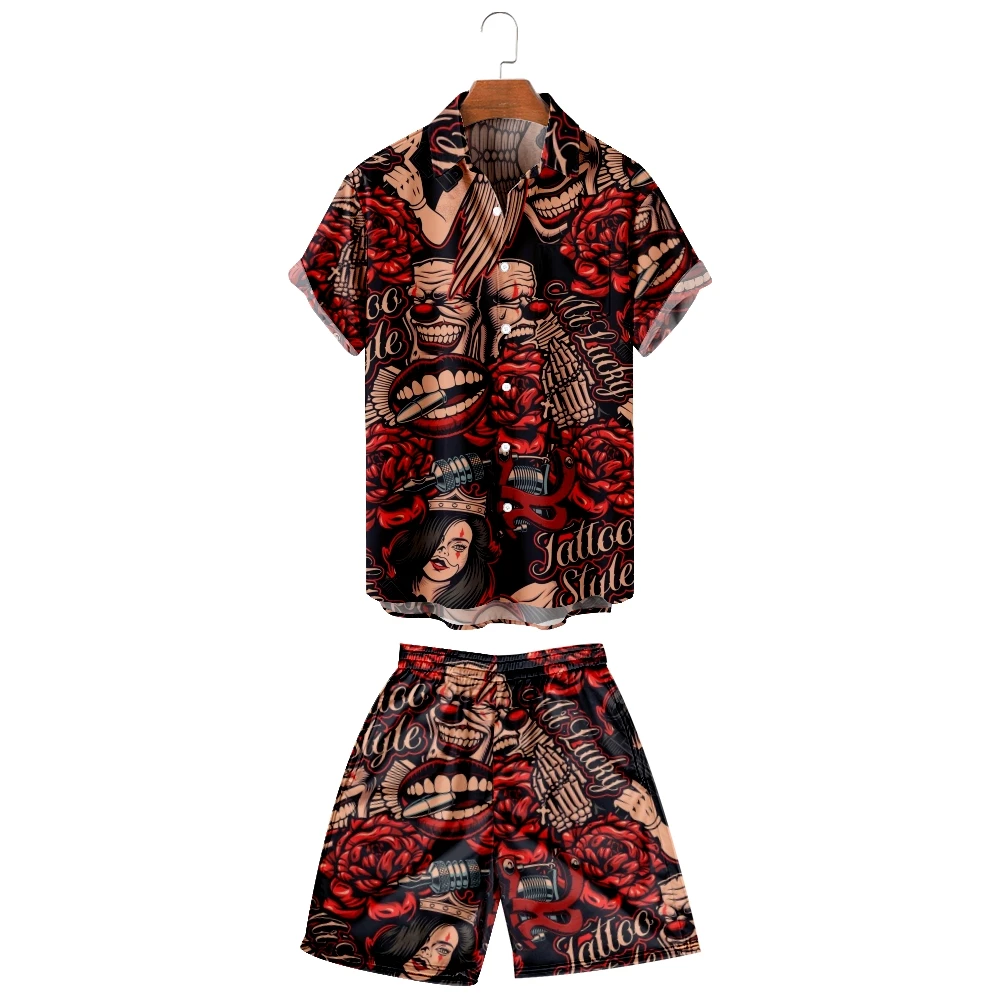 2022 new men's casual breathable Lapel shirt + Beach Shorts Set can be customized for fashion light and thin mask
2022 new men's casual breathable Lapel shirt + Beach Shorts Set can be customized for fashion light and thin mask