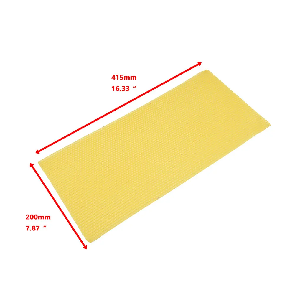 For beekeeper Comb foundation Kit Practical 200*415mm Beekeeping Equipment For Apis mellifera 10pcs Apiculture
For beekeeper Comb foundation Kit Practical 200*415mm Beekeeping Equipment For Apis mellifera 10pcs Apiculture