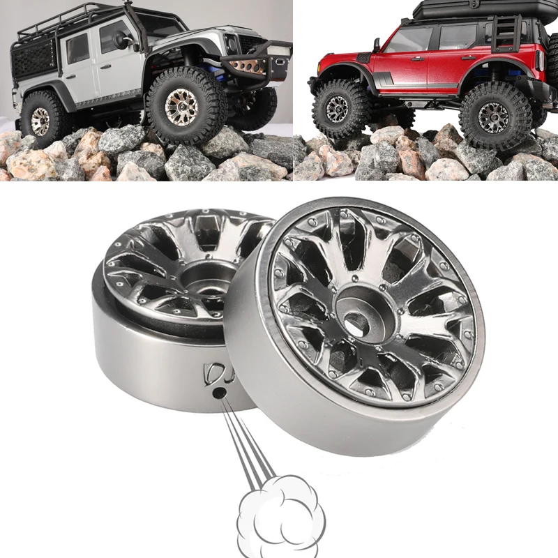 4Pcs 1 Inch FFP Heavy Metal Wheel Hub for 1/18 RC Crawler Car Traxxas TRX4-M Defender 1/24 AXIAL SCX24 Bronco CHEVROLET Parts
4Pcs 1 Inch FFP Heavy Metal Wheel Hub for 1/18 RC Crawler Car Traxxas TRX4-M Defender 1/24 AXIAL SCX24 Bronco CHEVROLET Parts