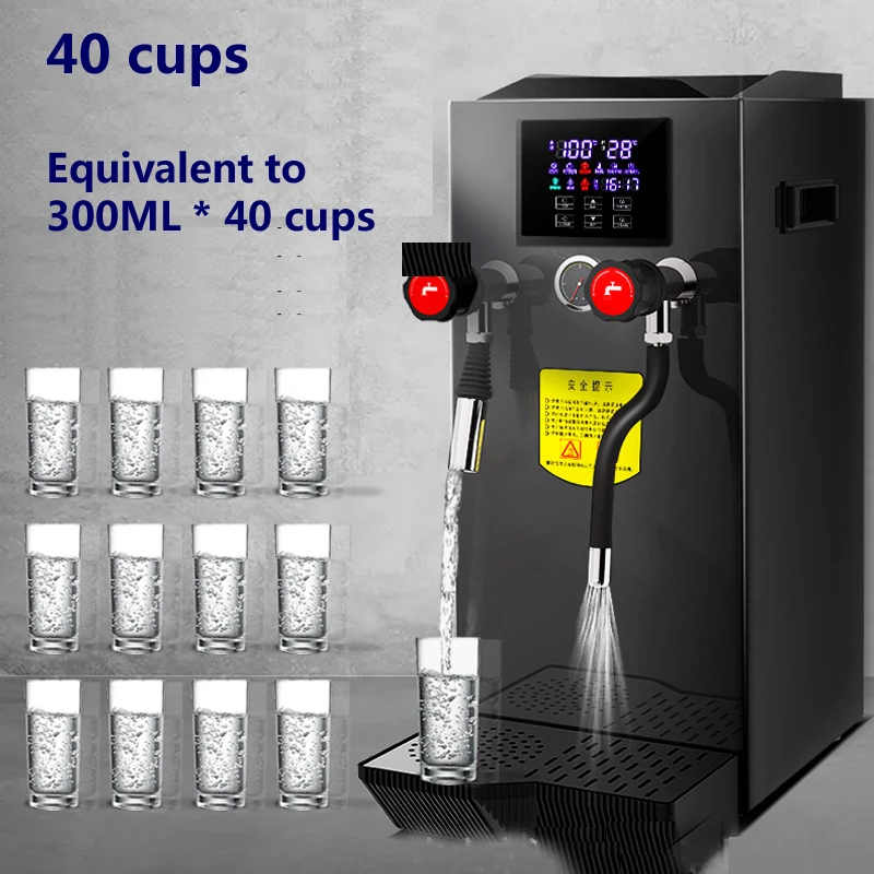 

Electric Milk Frother Commercial Milk Steamer Foaming Machine Italian Coffee Shop Water Boiler Heater Steam Milk Frother