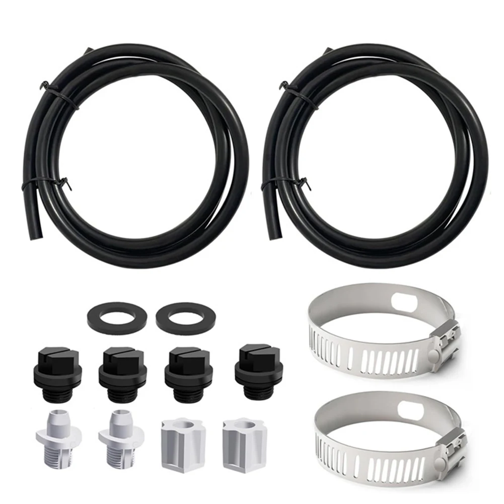 

Pool Off-Line Chlorinator Tubing Feeder Connection Pack Saddle Clamp Drain Plug Outdoor Water Sports Pool Accessories