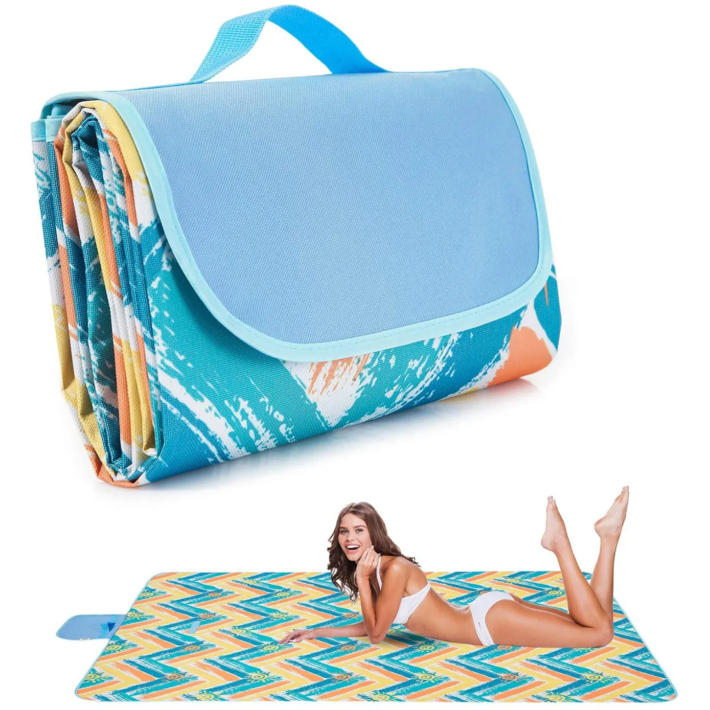 DZQ New Waterproof Trendy Picnic Mat Beach Moisture Proof Pad Outdoor Tent Grassland Mat Widened Outing Portable Picnic Blanket
DZQ New Waterproof Trendy Picnic Mat Beach Moisture Proof Pad Outdoor Tent Grassland Mat Widened Outing Portable Picnic Blanket