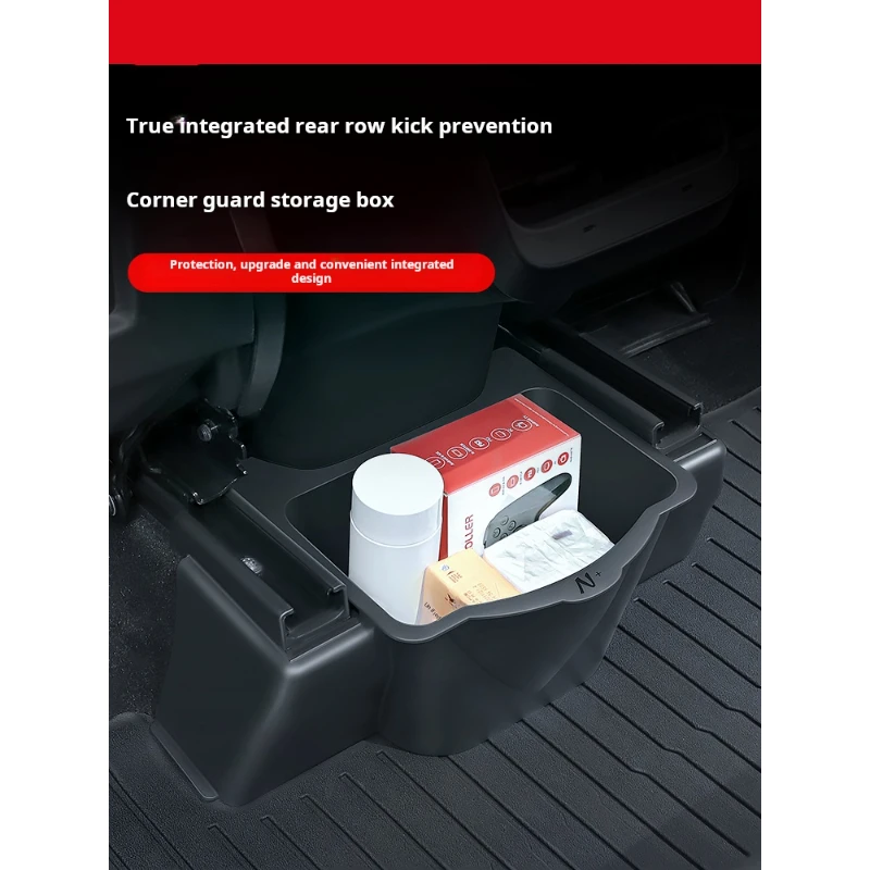 Suitable For Tesla Model Y, Rear Center Console Storage Box, Seat Corner Protector, Anti Kick Pad, Modified Decorative Accessori
Suitable For Tesla Model Y, Rear Center Console Storage Box, Seat Corner Protector, Anti Kick Pad, Modified Decorative Accessori