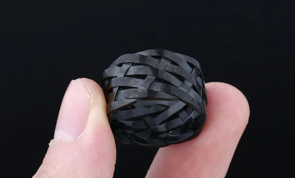 Trendy 316L Stainless Steel Wholesale Price Viking Weave Ring For Man Women Vintage Charm Polished jewelry For Teens Gift Trendy 316L Stainless Steel Wholesale Price Viking Weave Ring For Man Women Vintage Charm Polished jewelry For Teens Gift