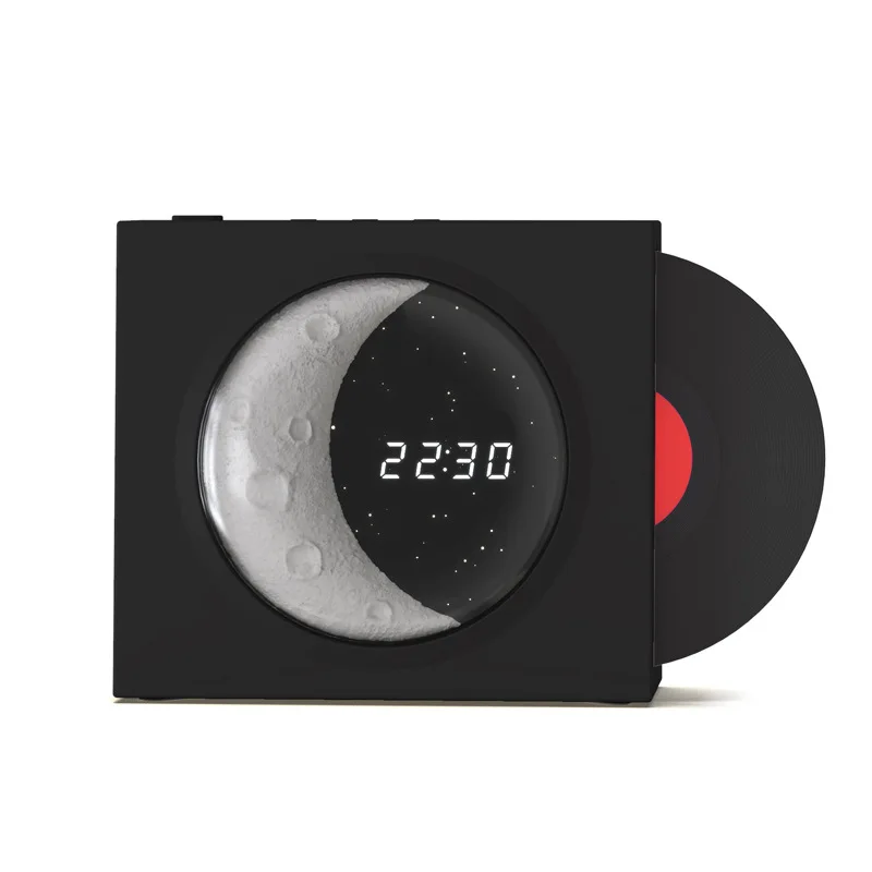 Bluetooth audio USB charging moon clock starlight retro vinyl record player TF card music Bluetooth speaker
Bluetooth audio USB charging moon clock starlight retro vinyl record player TF card music Bluetooth speaker