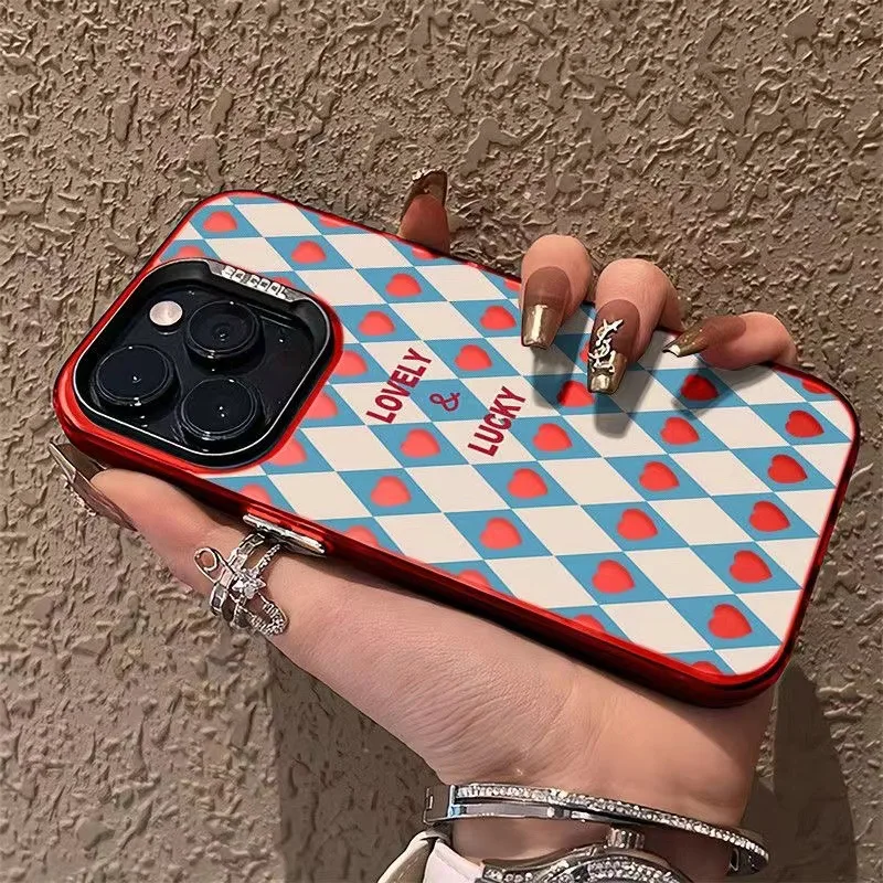 New Diamond-shaped Love Phone Case is for iPhone 15 Promax 14 Plus 13 Pro 12 Mini 11 Xr Xs 8 7 Plus Series Anti-fall Phone Cases
New Diamond-shaped Love Phone Case is for iPhone 15 Promax 14 Plus 13 Pro 12 Mini 11 Xr Xs 8 7 Plus Series Anti-fall Phone Cases