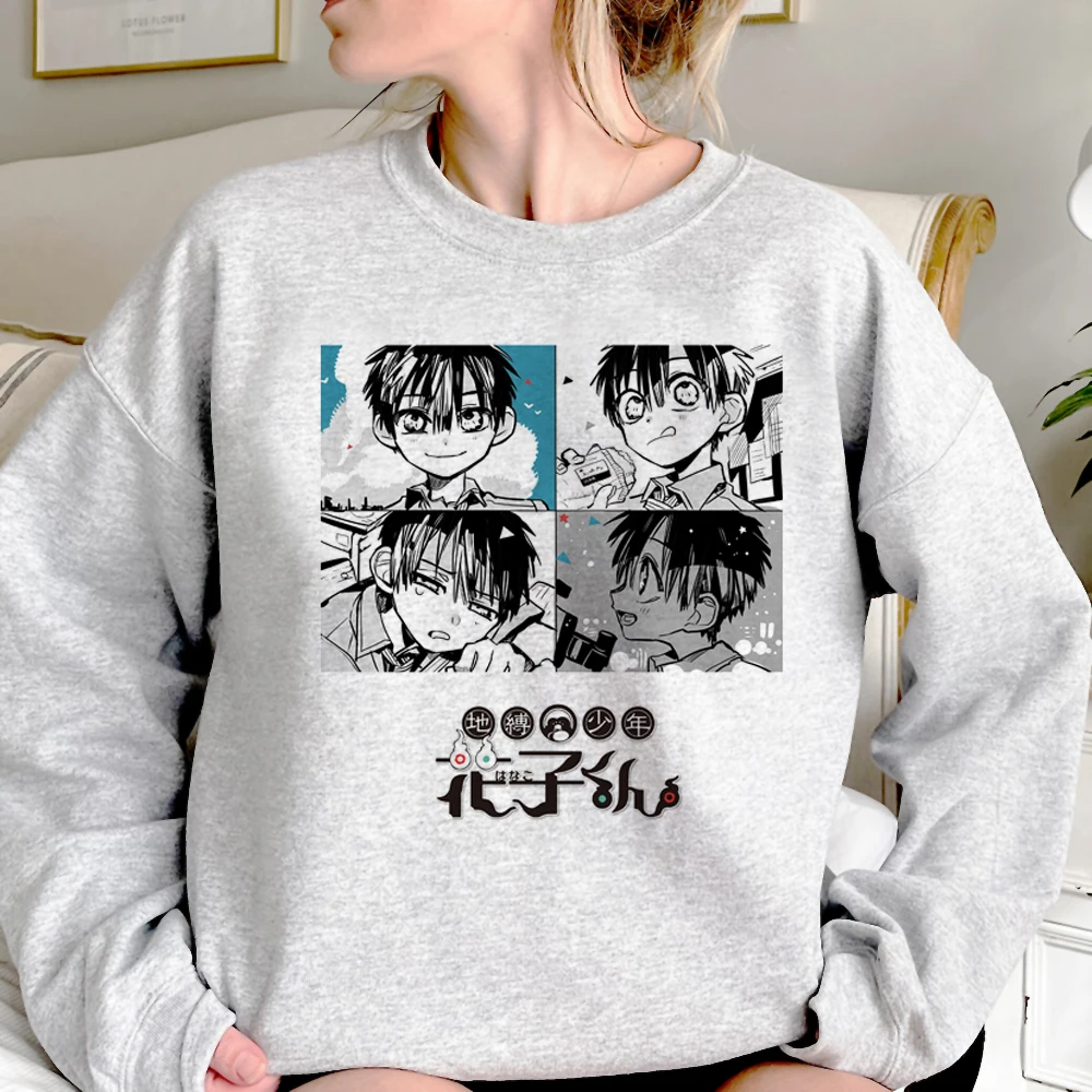 Толстовки Hanako Kun, женская одежда y2k аниме, женский спортивный костюм Kawaii 
Толстовки Hanako Kun, женская одежда y2k аниме, женский спортивный костюм Kawaii