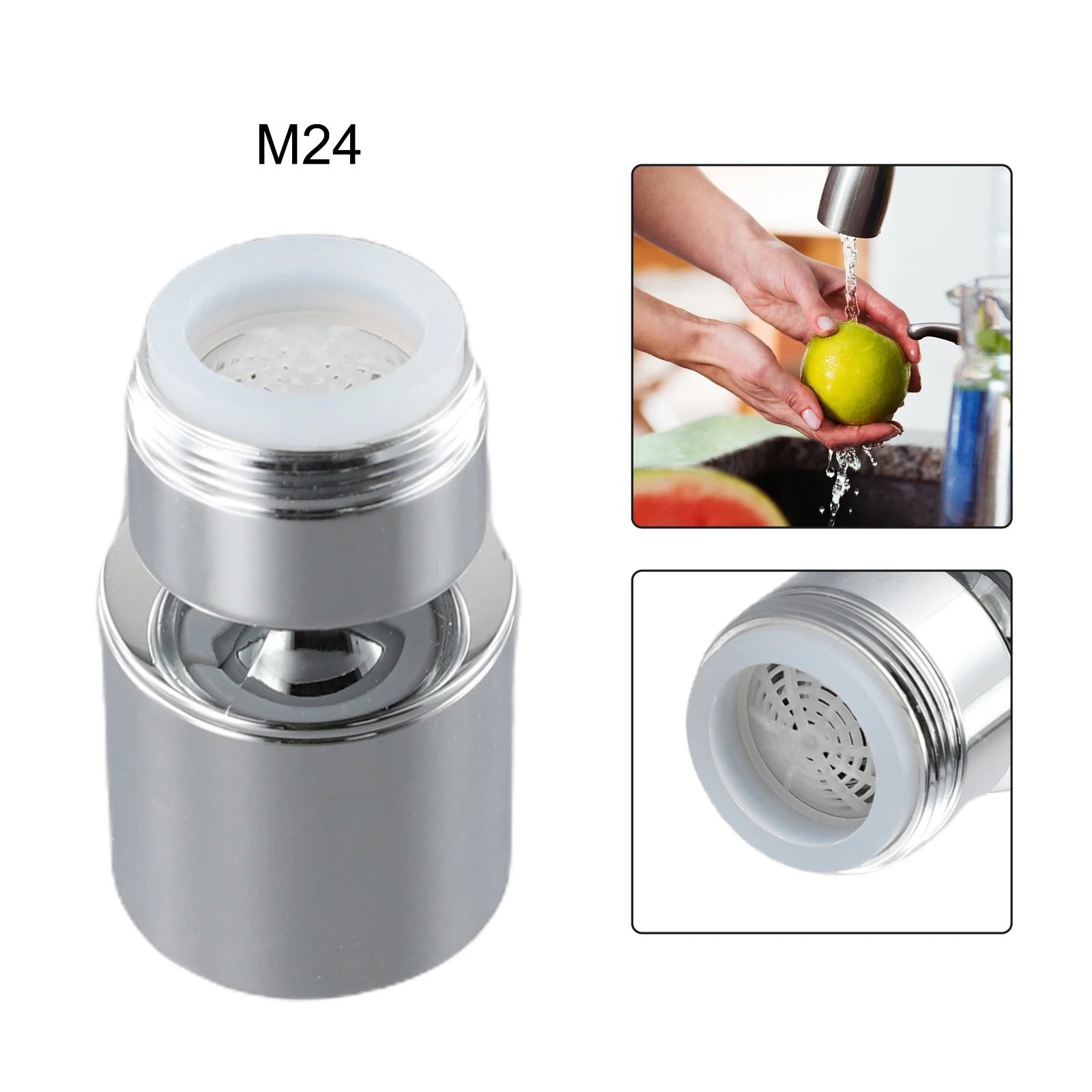 Durable Practical Water Faucet Aerator Rotate Swivel Tap Accessories Adapter Diffuser Faucet Filter Kitchen Professional
Durable Practical Water Faucet Aerator Rotate Swivel Tap Accessories Adapter Diffuser Faucet Filter Kitchen Professional