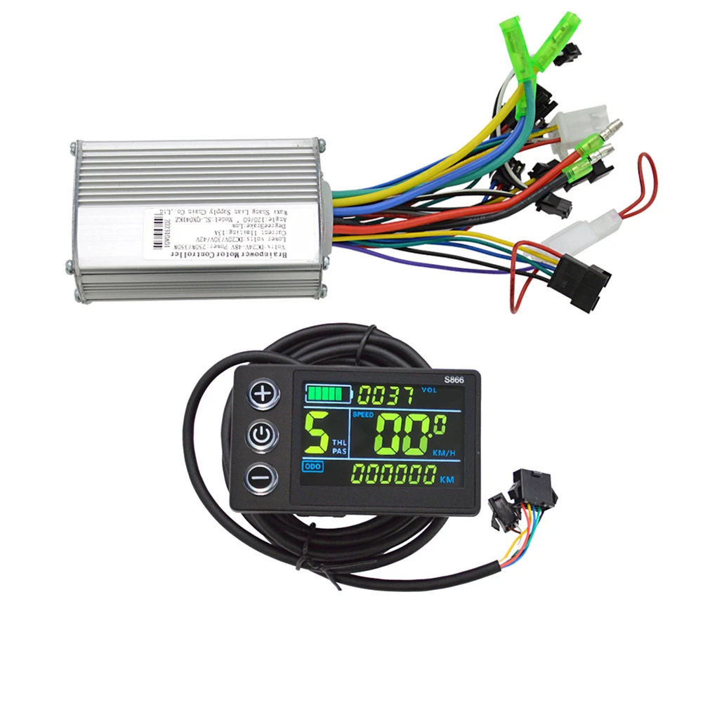 Waterproof LCD Display 24V48V 250W350W Brushless Motor Controller Aluminum Alloy Shell ABS Shell Compact and Lightweight
Waterproof LCD Display 24V48V 250W350W Brushless Motor Controller Aluminum Alloy Shell ABS Shell Compact and Lightweight