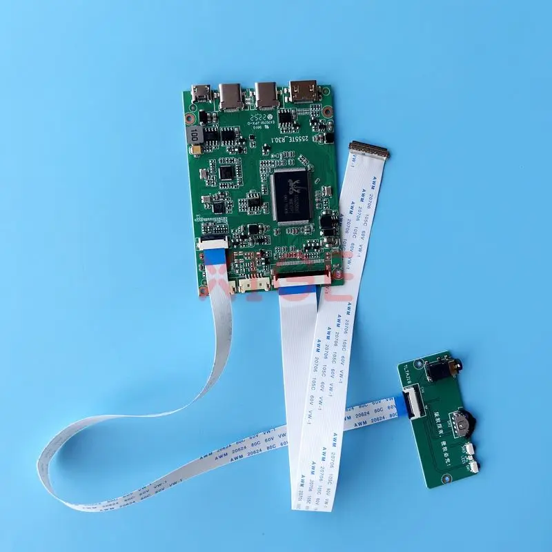 For LP173WF4 LP173WF5 LCD Controller Driver Board 1920*1080 EDP 30-Pin TYPE-C Micro USB 17.3" Laptop Display Mini-HDMI DIY Kit
For LP173WF4 LP173WF5 LCD Controller Driver Board 1920*1080 EDP 30-Pin TYPE-C Micro USB 17.3" Laptop Display Mini-HDMI DIY Kit