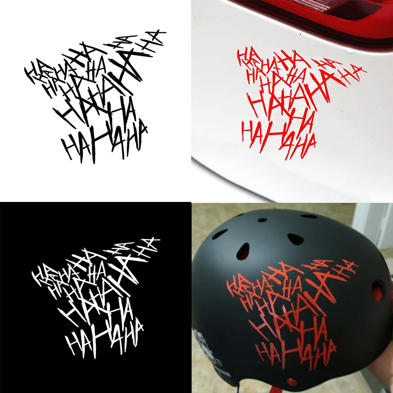 HAHAHAHA Sticker Car Motorcycle Helmet Reflective Decor Decal Car Body Window Bumper Sticker Decoration Sticker Car Accessories
HAHAHAHA Sticker Car Motorcycle Helmet Reflective Decor Decal Car Body Window Bumper Sticker Decoration Sticker Car Accessories
