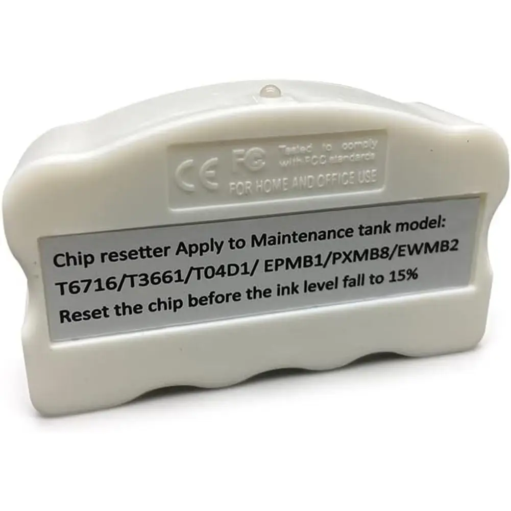 Waste Maintenance Box Chip Resetter C13T366100 / T3661 For Epson XP-6001 XP-6000 XP-6100 Maintenance Cartridge Chip Resetter
Waste Maintenance Box Chip Resetter C13T366100 / T3661 For Epson XP-6001 XP-6000 XP-6100 Maintenance Cartridge Chip Resetter