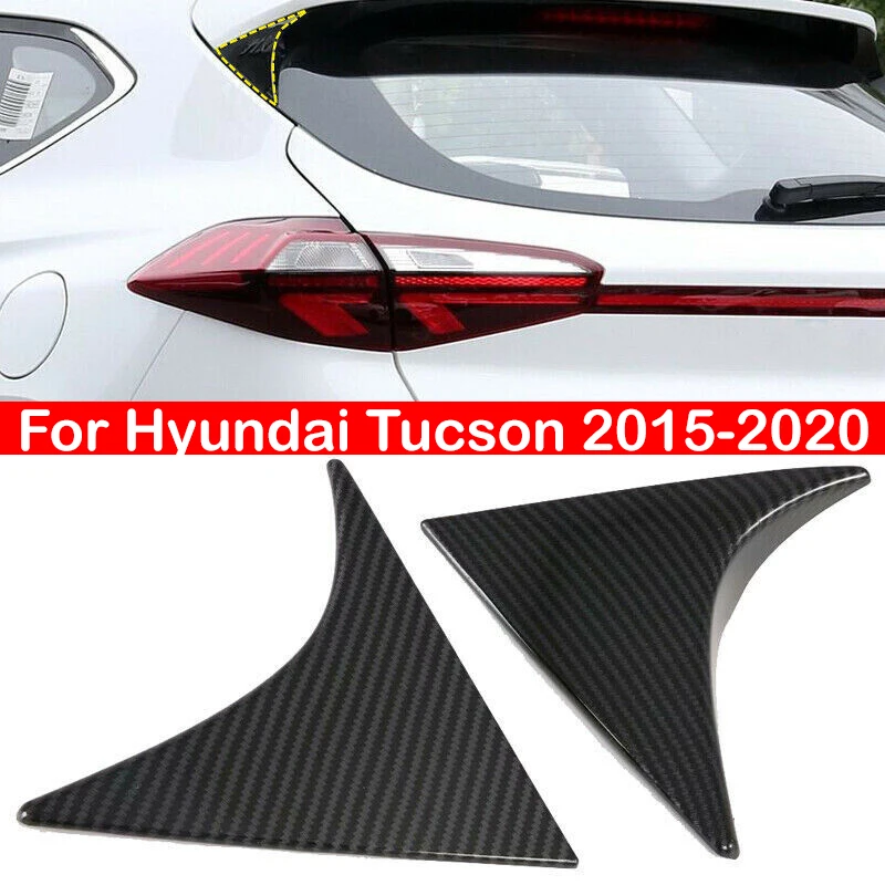 Для Hyundai Tucson 2015-2020 2 шт. Автомобильный задний спойлер, крыло крыла, отделка ABS из углеродного волокна, стиль, серебристый, хром, декоративные аксессуары
Для Hyundai Tucson 2015-2020 2 шт. Автомобильный задний спойлер, крыло крыла, отделка ABS из углеродного волокна, стиль, серебристый, хром, декоративные аксессуары