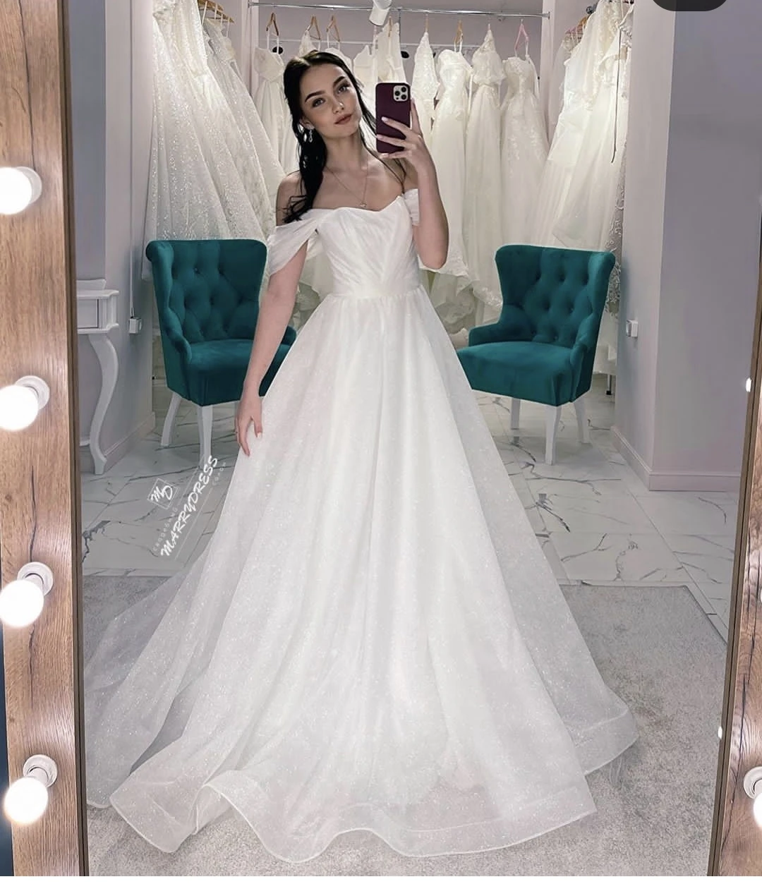 White Organza Wedding Dress Off The Shoulder Floor Length A-line Bridal Gowns Customize To Measures Robe De Mariee Stunning
White Organza Wedding Dress Off The Shoulder Floor Length A-line Bridal Gowns Customize To Measures Robe De Mariee Stunning