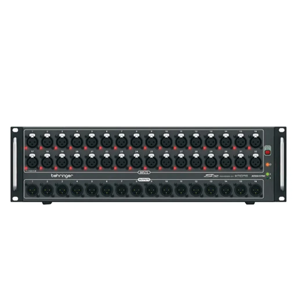 

(NEW DISCOUNT) Behringer S32 32-input / 16-output Digital Stage Box