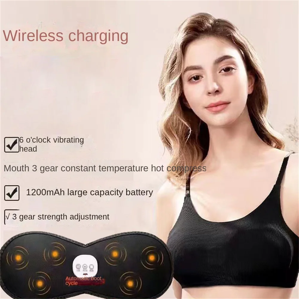 USB Charging Electric Breast Massage Bra Vibration Chest Massager Growth Enlargement Enhancer Breast Heating Stimulator Machine
USB Charging Electric Breast Massage Bra Vibration Chest Massager Growth Enlargement Enhancer Breast Heating Stimulator Machine