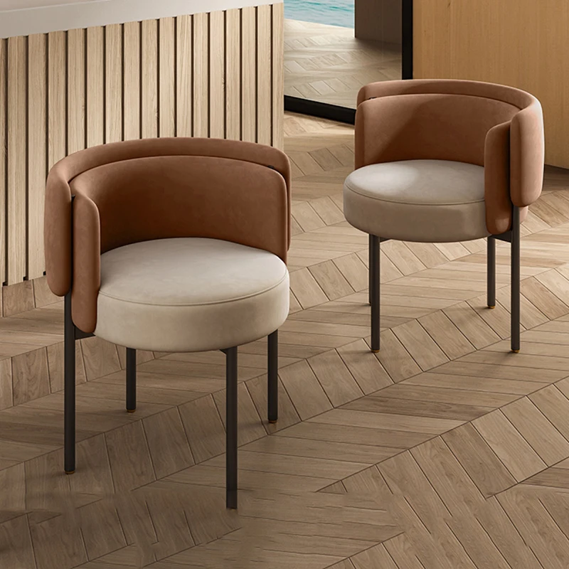 Skin-friendly Dining Chairs Modern Double Backrest Lounge Luxury Office Chair Designer Living Room Muebles Italian Furniture
Skin-friendly Dining Chairs Modern Double Backrest Lounge Luxury Office Chair Designer Living Room Muebles Italian Furniture