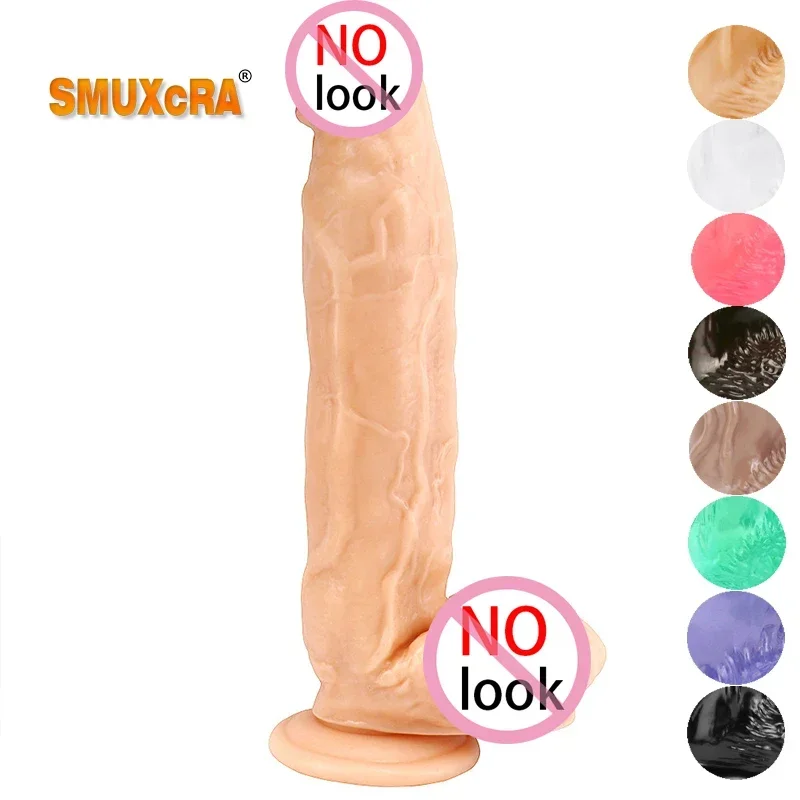 Расширенный фаллоимитатор на присоске, Женский реалистичный пенис, игрушка для мастурбации для женщин, анальные игрушки Seddic, дешевые аксессуары для женщин
