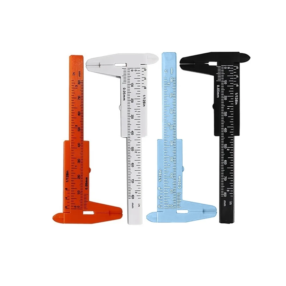80mm Mini Plastic Sliding Vernier Caliper Gauge Measure Tool Ruler Micrometer Accurate Measurement Tool Standard Vernier Caliper
80mm Mini Plastic Sliding Vernier Caliper Gauge Measure Tool Ruler Micrometer Accurate Measurement Tool Standard Vernier Caliper