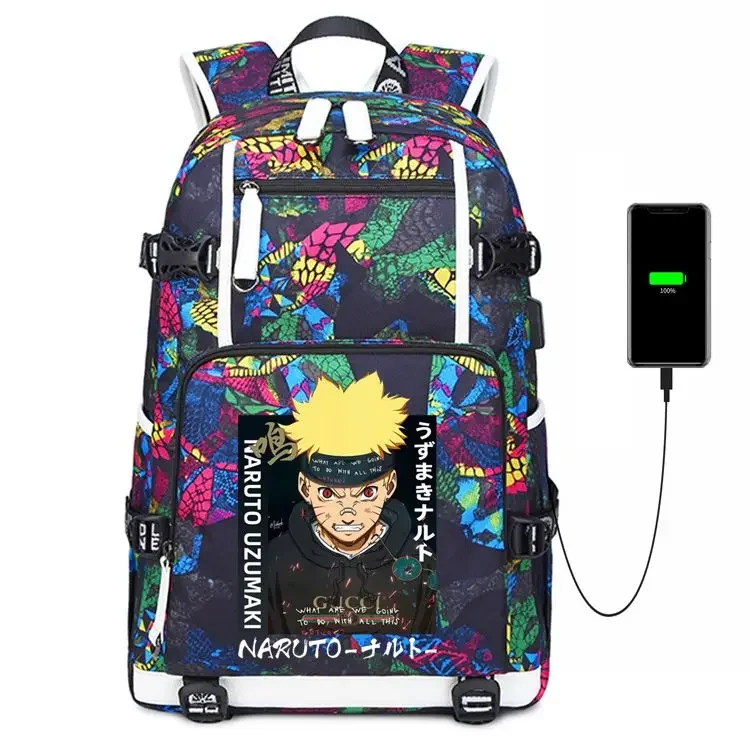 Naruto Naruto Backpack Trendy Brand Backpack Large Capacity Youth Schoolbag Male Shoulders Outdoor Bag Beautiful Fashion
Naruto Naruto Backpack Trendy Brand Backpack Large Capacity Youth Schoolbag Male Shoulders Outdoor Bag Beautiful Fashion