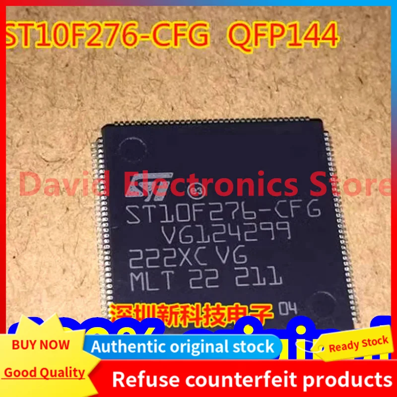 2PCS/lot New Original ST10F276-CFR Package QFP144 Automotive Audio Circuit Board CPU Chip ST10F276-CFG
2PCS/lot New Original ST10F276-CFR Package QFP144 Automotive Audio Circuit Board CPU Chip ST10F276-CFG