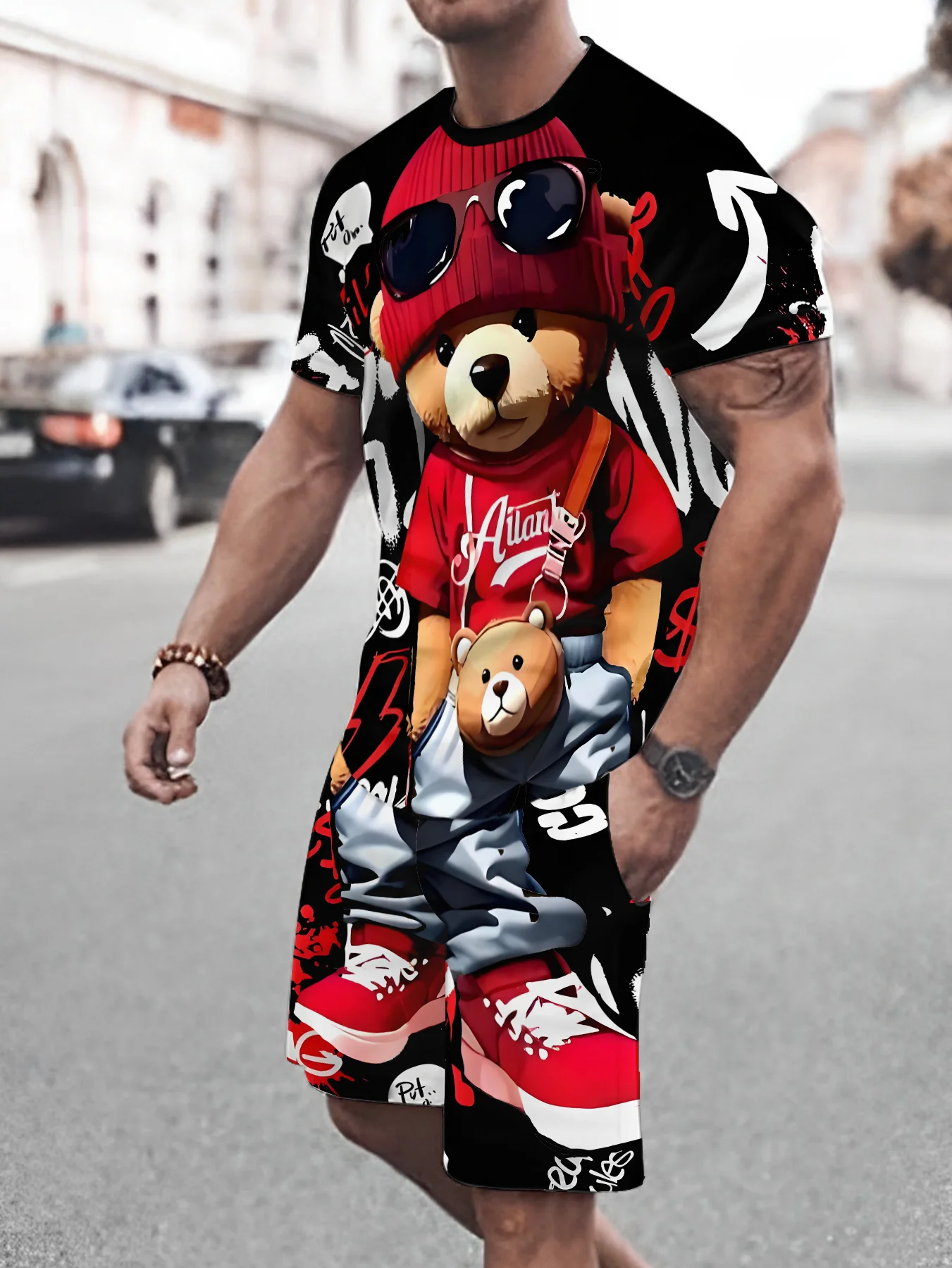 تتميز المجموعة الرجالية الجديدة لصيف 2025 على الموضة غير الرسمية في الشارع والرياضة والنعومة والتهوية والطباعة ثلاثية الأبعاد تتميز المجموعة الرجالية الجديدة لصيف 2025 على الموضة غير الرسمية في الشارع والرياضة والنعومة والتهوية والطباعة ثلاثية الأبعاد