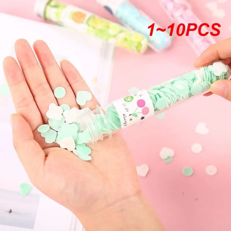 1~10PCS Cartoon Flower Fruit Flavor Cleaning Soap Paper Mini Outdoor Home Hand Washing Confetti Sheet Foaming Clean Slice Case
1~10PCS Cartoon Flower Fruit Flavor Cleaning Soap Paper Mini Outdoor Home Hand Washing Confetti Sheet Foaming Clean Slice Case