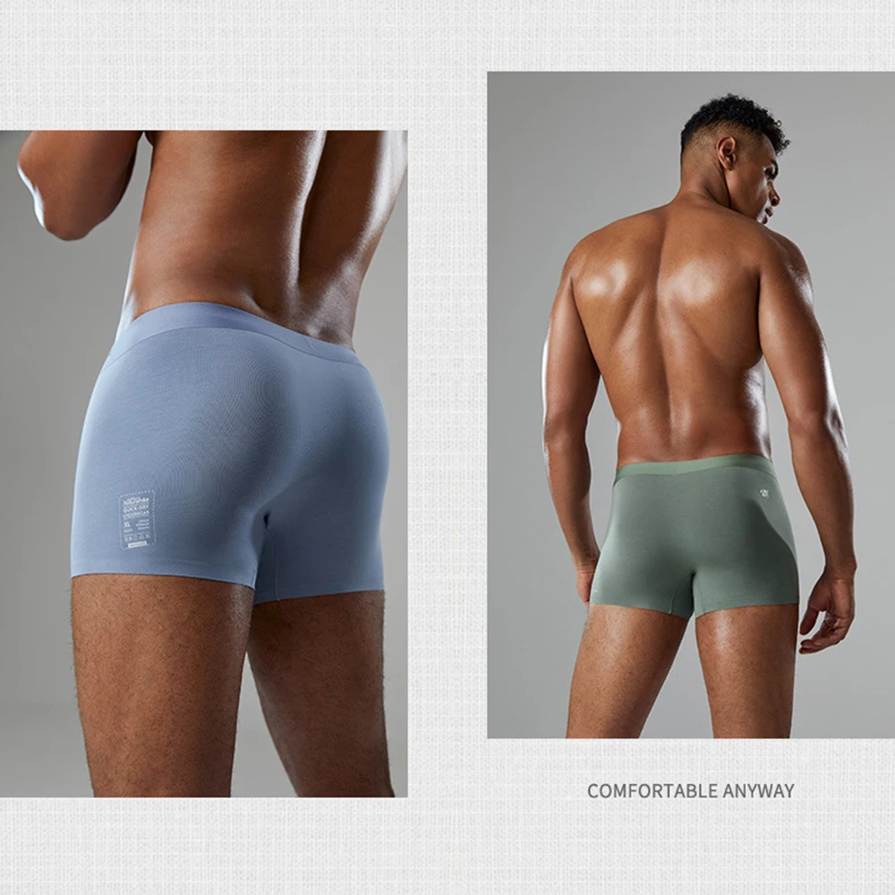 Three Packs Silver Ion Quick-Drying Seamless Underwear Naturehike Outdoor Sports Fitness Breathable Men's Boxers For Four Season
Three Packs Silver Ion Quick-Drying Seamless Underwear Naturehike Outdoor Sports Fitness Breathable Men's Boxers For Four Season